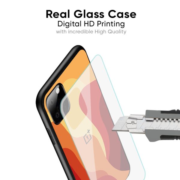 Magma Color Pattern Glass Case for OnePlus Nord 2T 5G Discount