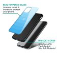 Wavy Blue Pattern Glass Case for OnePlus Nord 2T 5G Online Sale