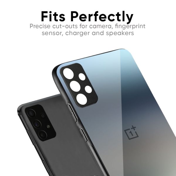 Tricolor Ombre Glass Case for OnePlus Nord 2T 5G Hot on Sale