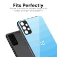 Wavy Blue Pattern Glass Case for OnePlus Nord 2T 5G Online Sale