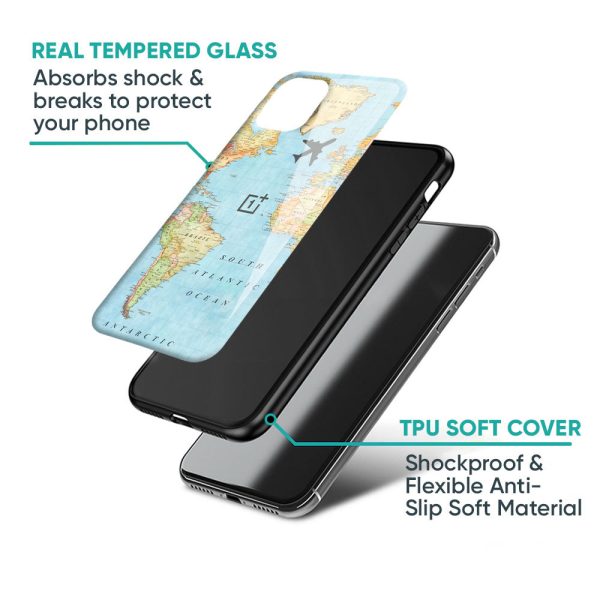 Fly Around The World Glass Case for OnePlus Nord 2T 5G Cheap