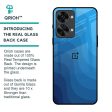 Blue Wave Abstract Glass Case for OnePlus Nord 2T 5G Discount