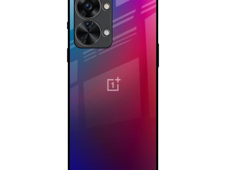 Magical Color Shade Glass Case for OnePlus Nord 2T 5G For Sale