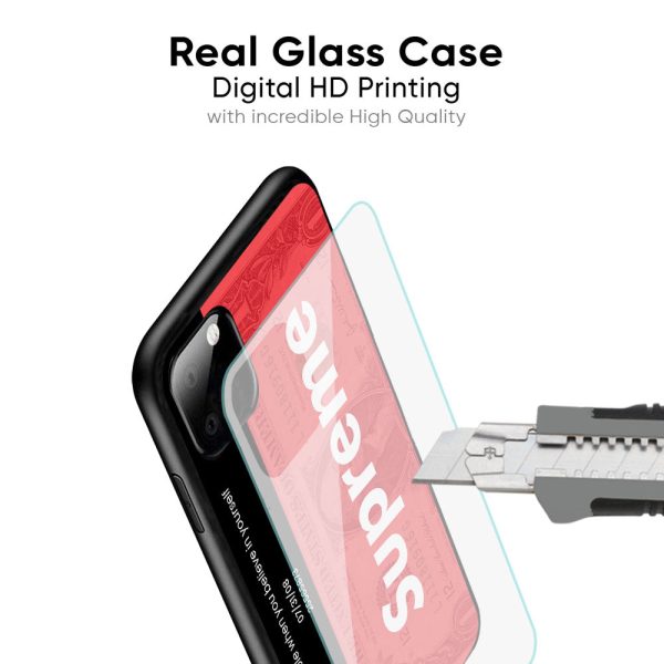 Supreme Ticket Glass Case for OnePlus Nord 2T 5G Fashion