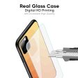 Orange Curve Pattern Glass Case for OnePlus Nord 2T 5G For Discount