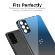 Blue Grey Ombre Glass Case for OnePlus Nord 2T 5G Online now