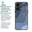 Navy Blue Ombre Glass Case for OnePlus Nord 2T 5G Online Sale