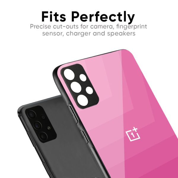 Pink Ribbon Caddy Glass Case for OnePlus Nord 2T 5G For Sale