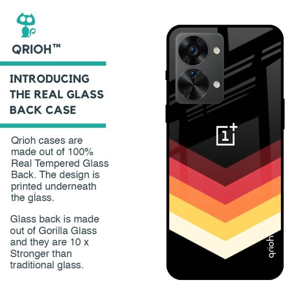 Abstract Arrow Pattern Glass Case For OnePlus Nord 2T 5G Online