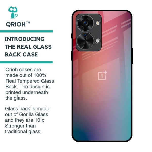 Dusty Multi Gradient Glass Case for OnePlus Nord 2T 5G Sale