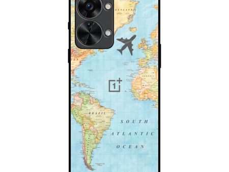 Fly Around The World Glass Case for OnePlus Nord 2T 5G Cheap