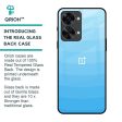 Wavy Blue Pattern Glass Case for OnePlus Nord 2T 5G Online Sale