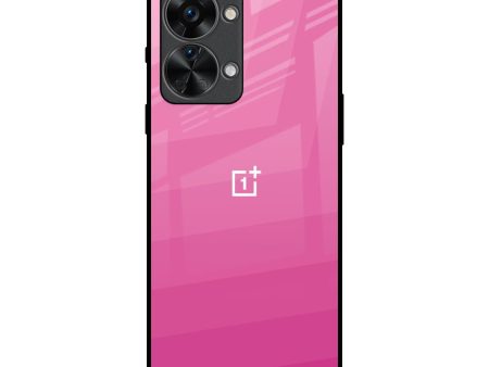 Pink Ribbon Caddy Glass Case for OnePlus Nord 2T 5G For Sale