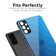 Blue Wave Abstract Glass Case for OnePlus Nord 2T 5G Discount