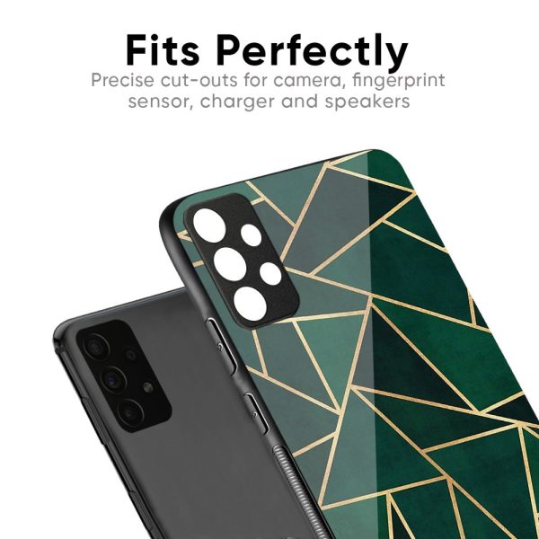 Abstract Green Glass Case For Vivo T2x 5G Online Hot Sale