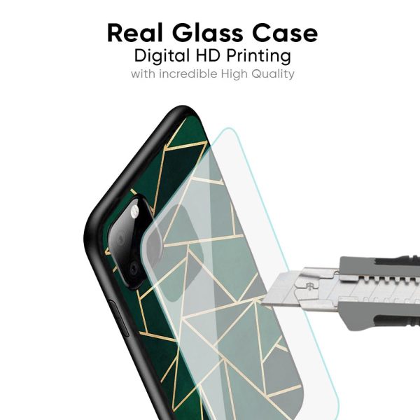 Abstract Green Glass Case For Vivo X60 Online Hot Sale