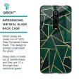 Abstract Green Glass Case For Xiaomi Redmi K20 For Cheap