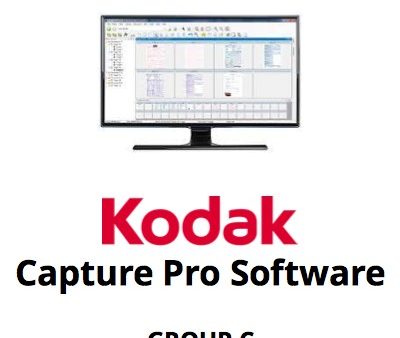 Kodak Capture Pro Software (full version) Group C on Sale